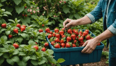 Découvrez le secret des jardiniers experts pour multiplier vos fraisiers avec succès